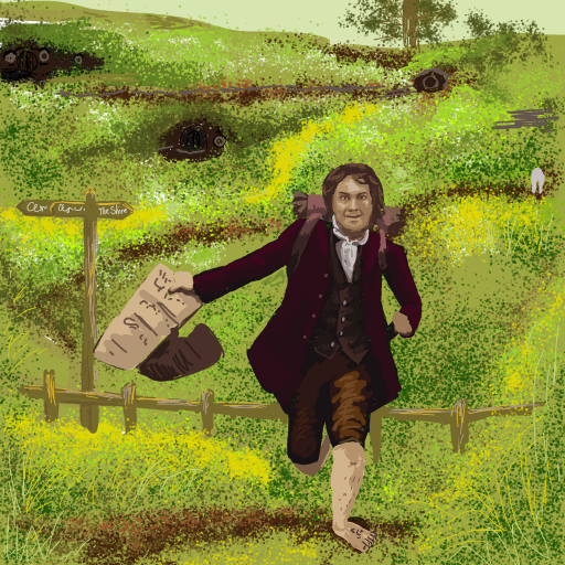 The Shire drawing by Soybean