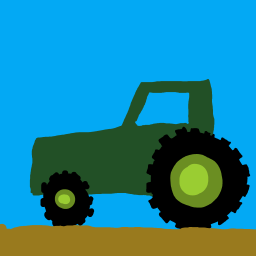 Tractor drawing by ebony-firm-expert
