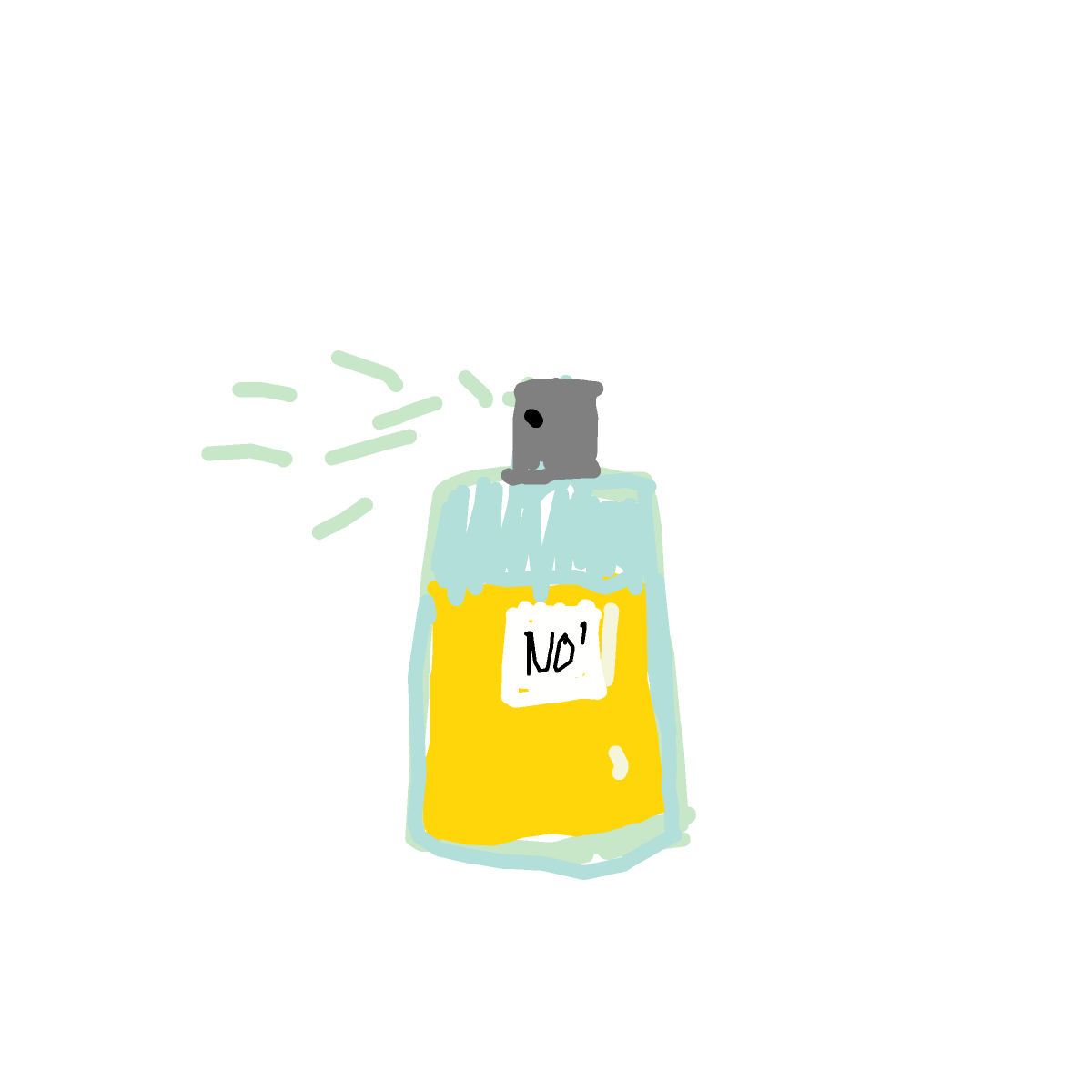 Perfume drawing by queen