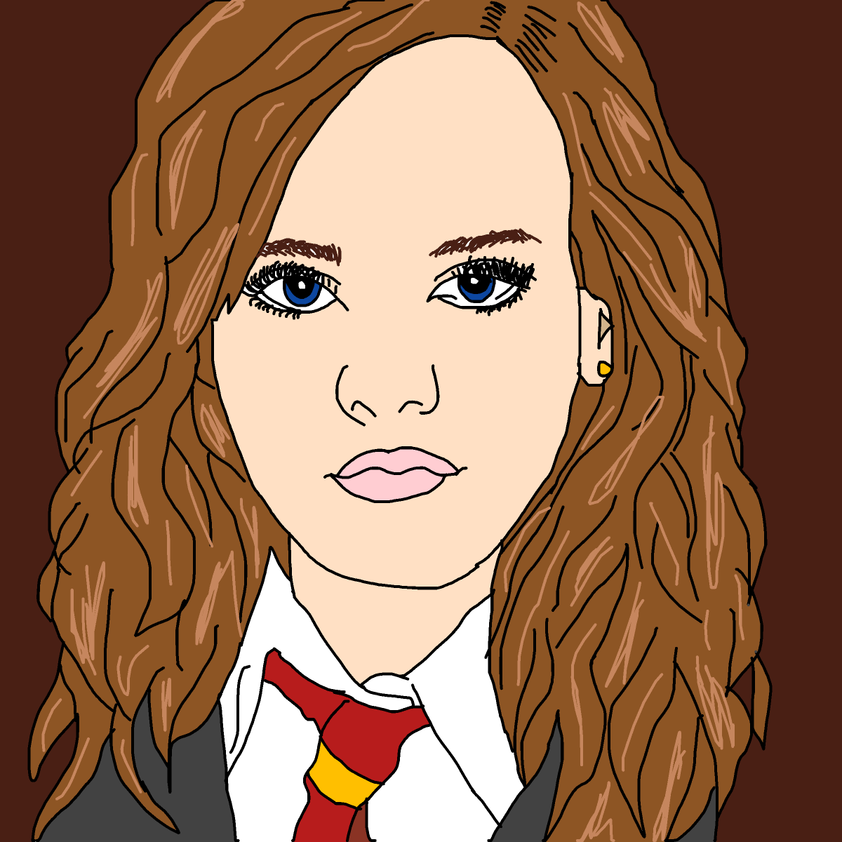 Hermione drawing by monthra