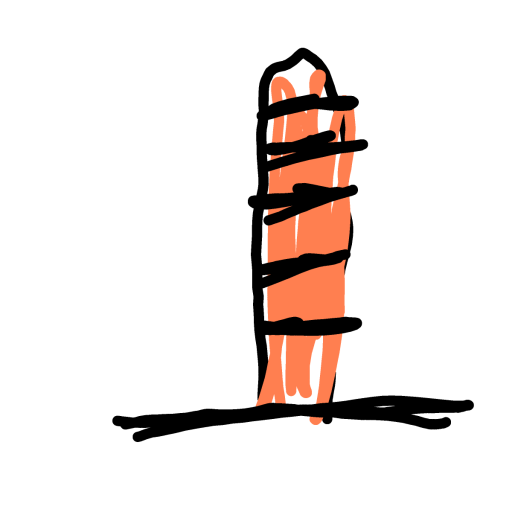 Traffic Cone drawing by open-mega-crown