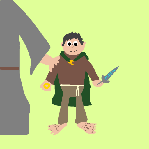 Hobbit drawing by jashezilla