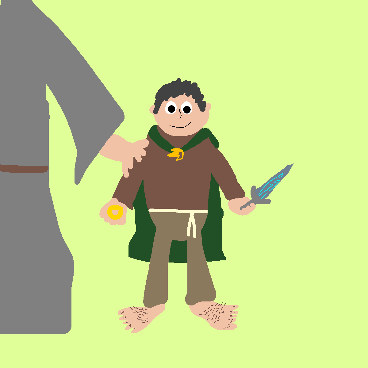 Hobbit drawing by jashezilla