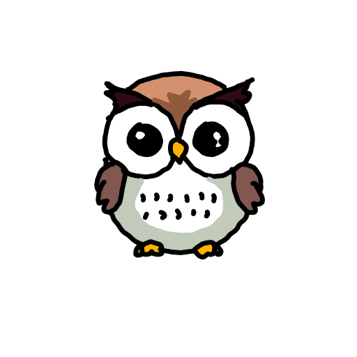 Owl drawing by Guardianoflives