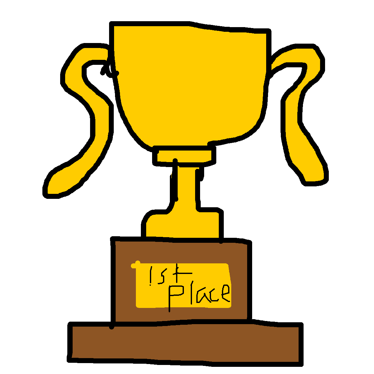 Trophy drawing by mikestam195