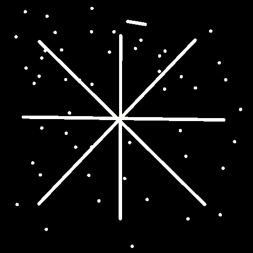 Snowflake drawing by navy-wide-voice