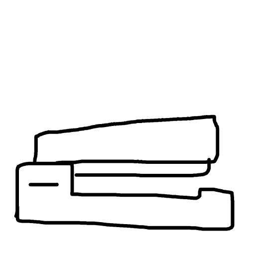 Stapler drawing by mikestam195