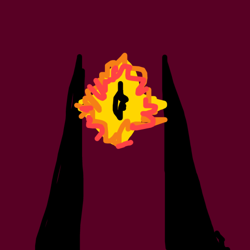 Sauron drawing by knoxy