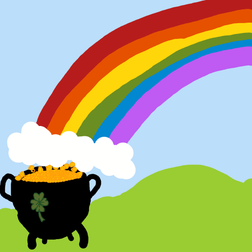 Pot of Gold drawing by kaitlynx3