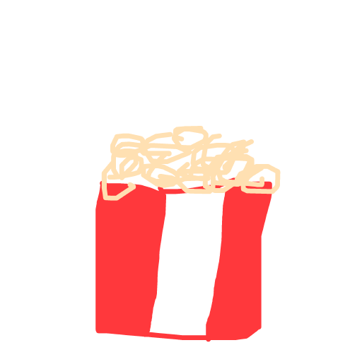Popcorn drawing by dawn-omega-bard