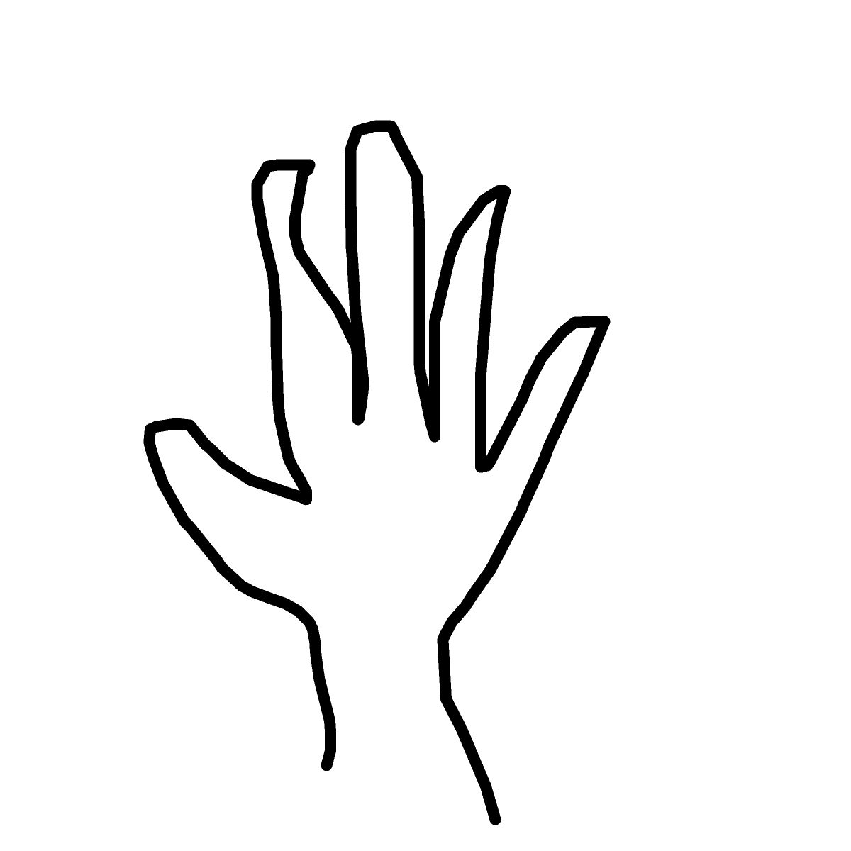 Hand drawing by loddie