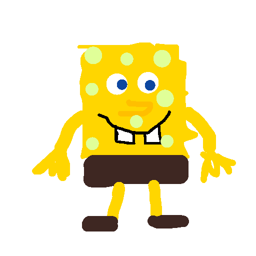 SpongeBob drawing by lucky-bold-valor
