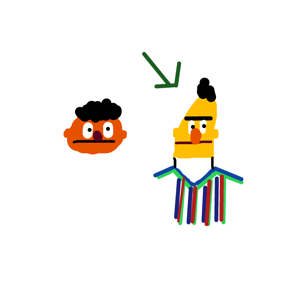 Bert drawing by brush-star-site