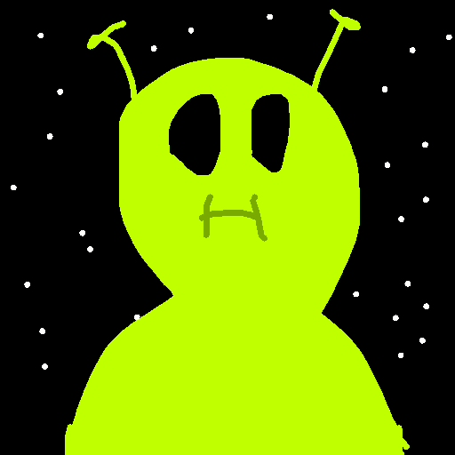 Alien drawing by bold-rich-world