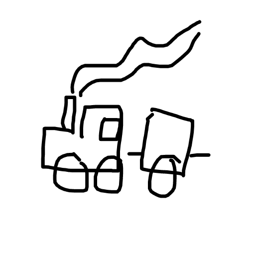 Train drawing by lili