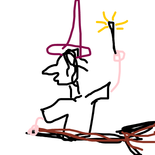Witch drawing by stefan1207