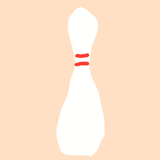 Bowling Pin drawing by Guardianoflives