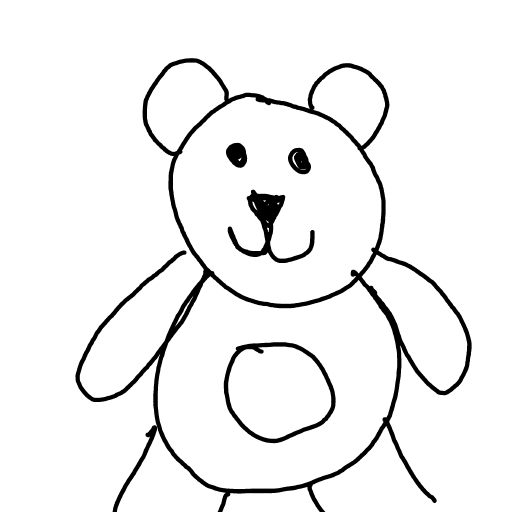 Teddy Bear drawing by Megs