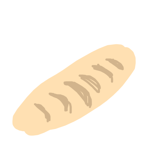 Baguette drawing by vanilla-bear