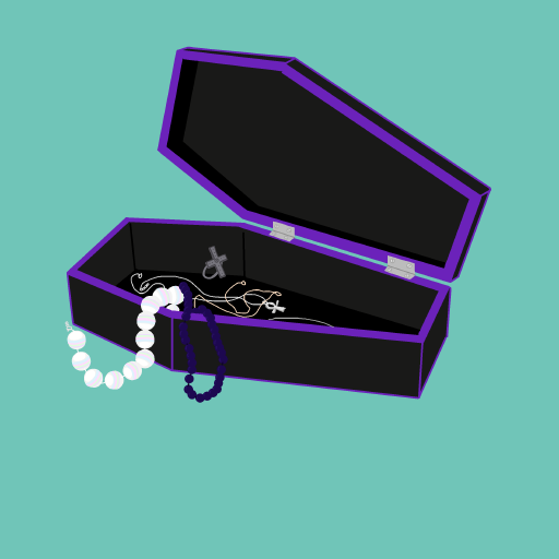 Coffin drawing by firecracker