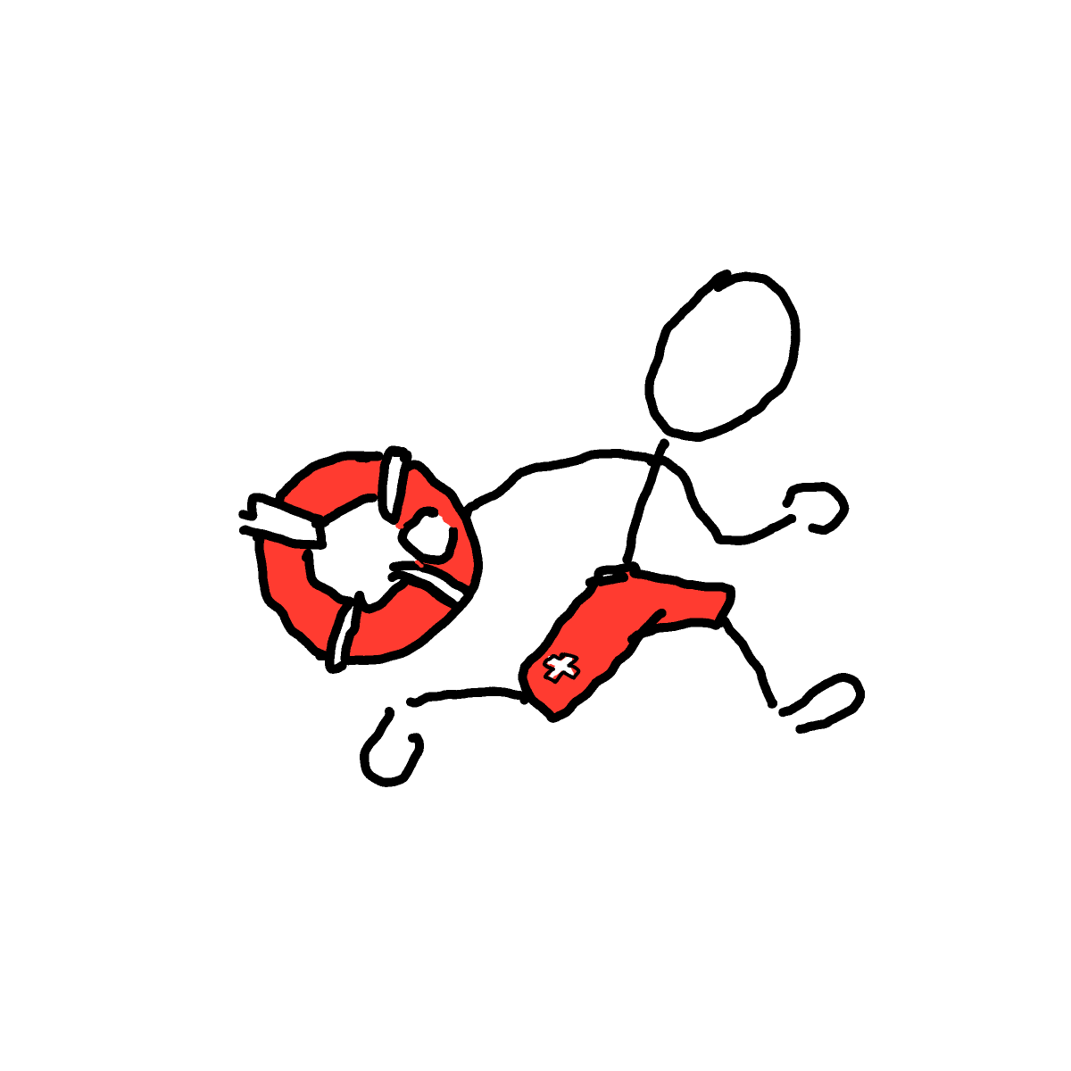 Lifeguard drawing by Guardianoflives