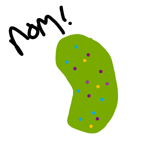 Jellybean drawing by Timmie