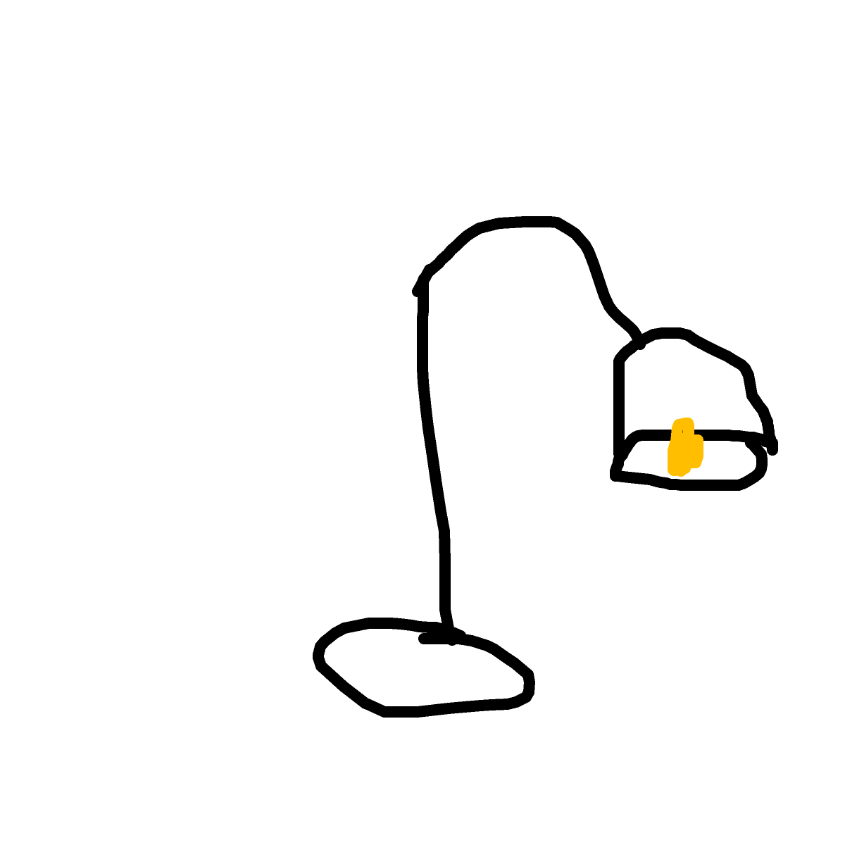 Pixar Lamp drawing by bia