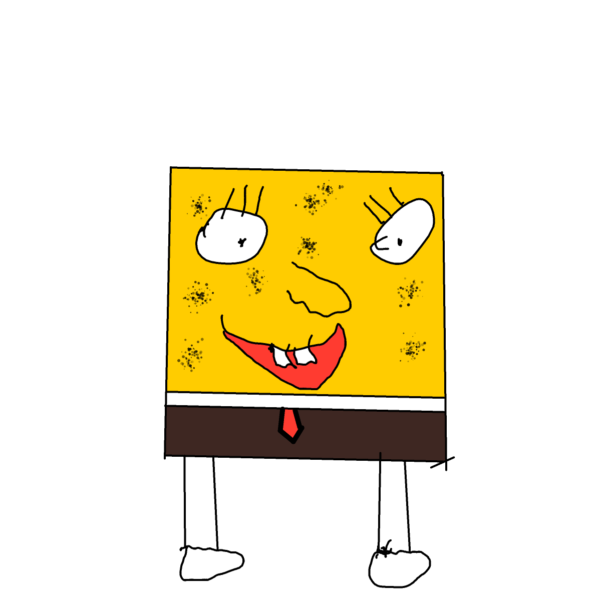 SpongeBob drawing by Almog