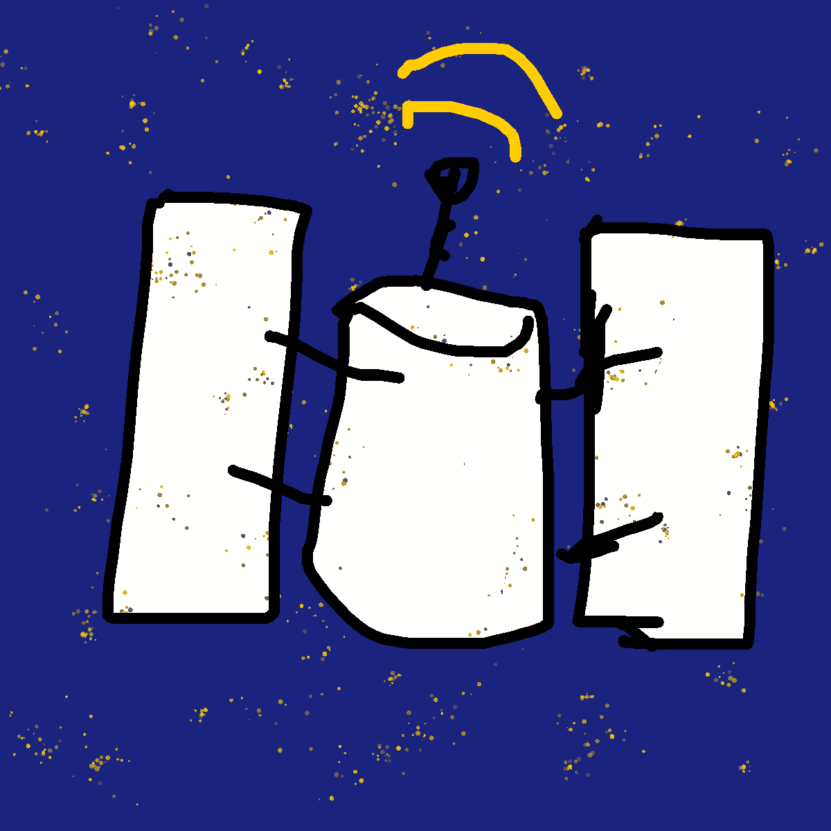 Satellite drawing by fifi