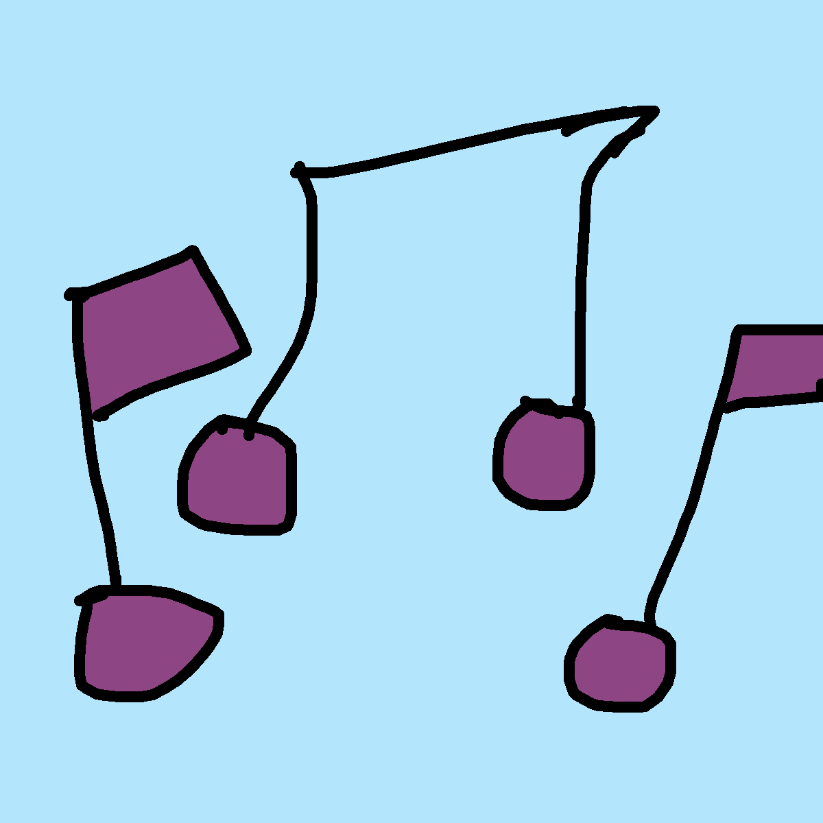 Music Note drawing by kyle