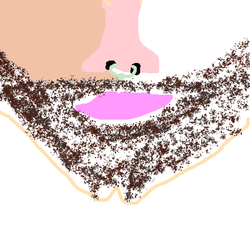 Beard drawing by pancakes palette