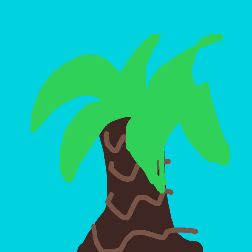 Palm Tree drawing by countnicula