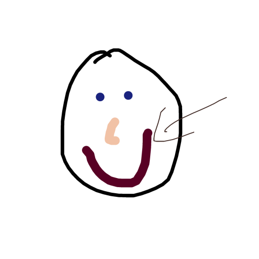 Smile drawing by countnicula