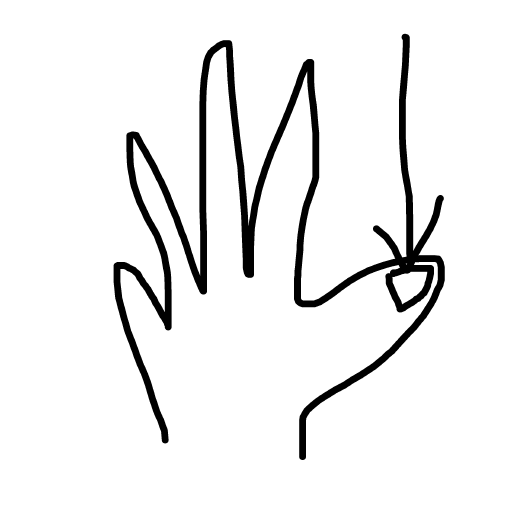 Nail drawing by cyan-star-wave