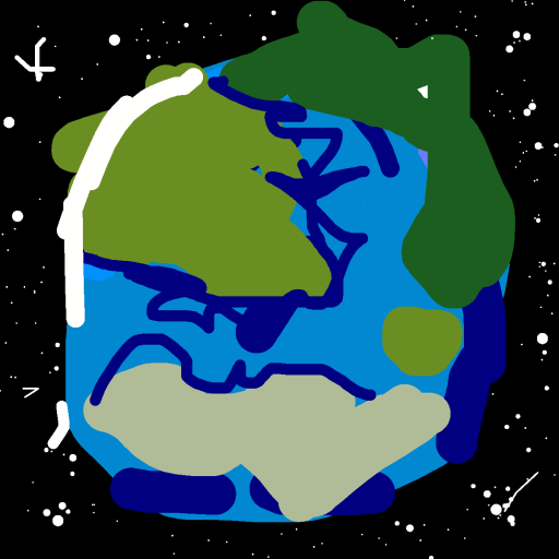 Planet drawing by holy-sage-lab