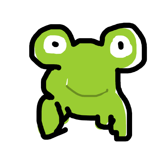 Frog drawing by brass-sage-way