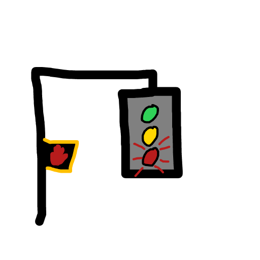 Stoplight drawing by draw-yo-mama