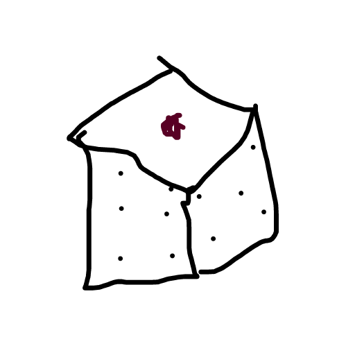 Dice drawing by troy