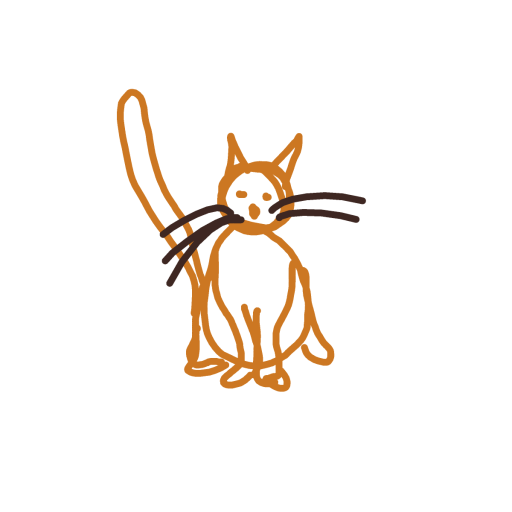 Kitten drawing by solid-plus-peak