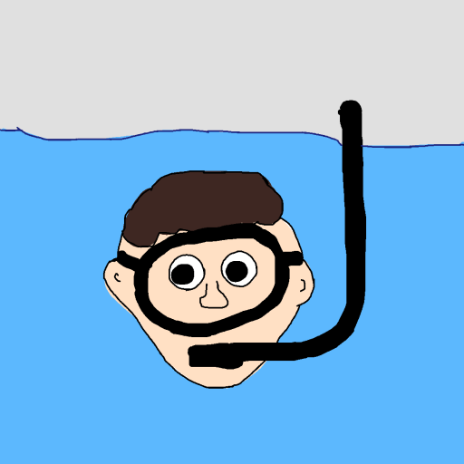 Snorkel drawing by krissywissy