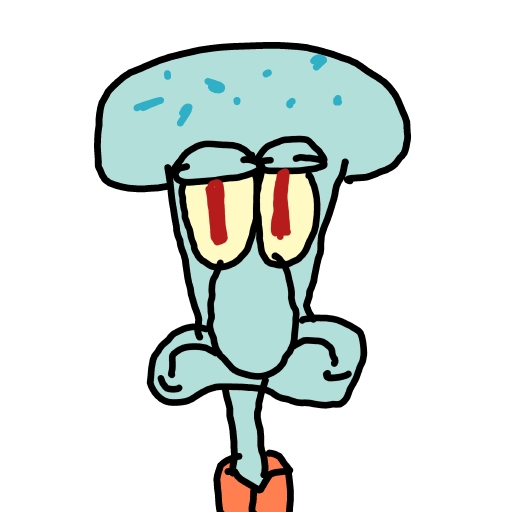 Squidward drawing by Juliezzz