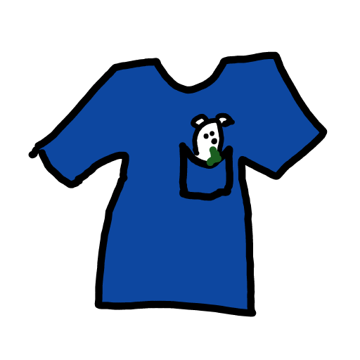 Shirt drawing by Tessie