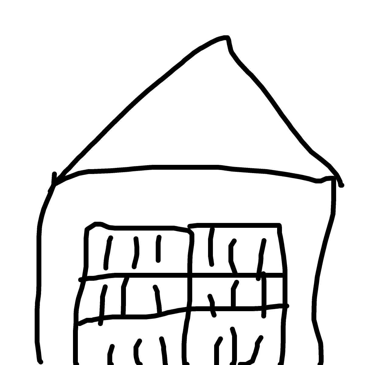 Library drawing by bia