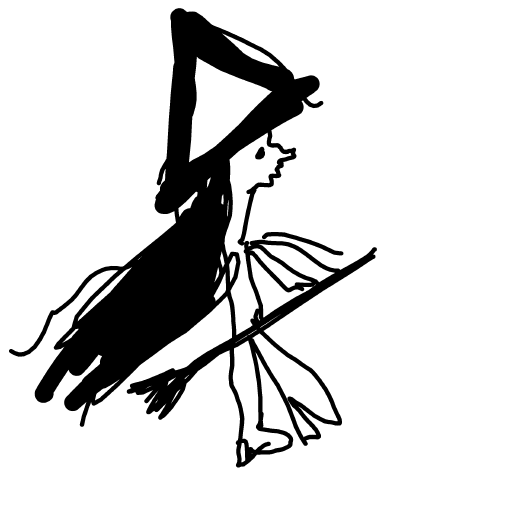 Witch drawing by magic-vivid-guru