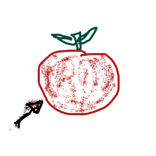 Apple drawing by delta-hyper-spire