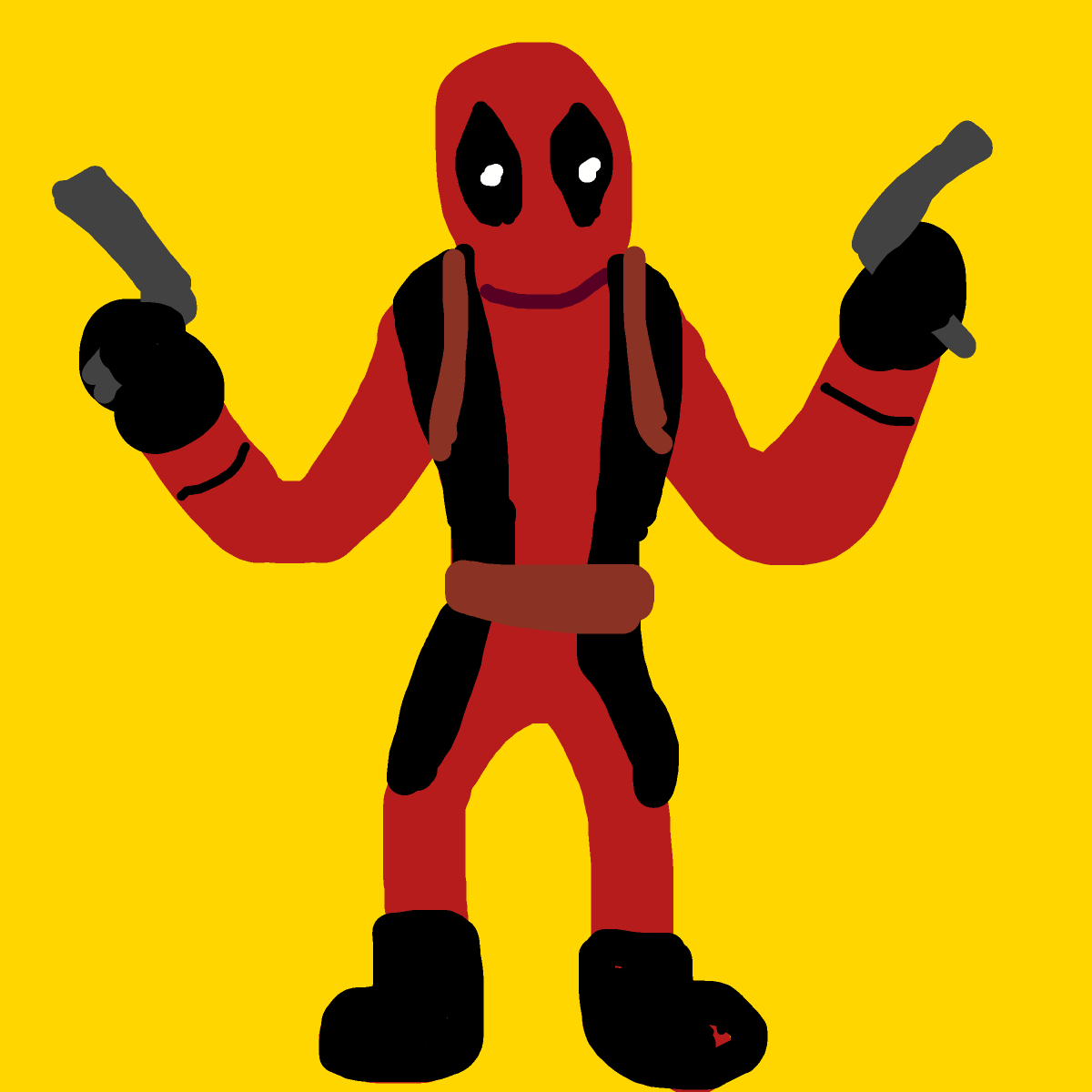 Deadpool drawing by knoxy