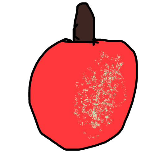 Apple drawing by louie