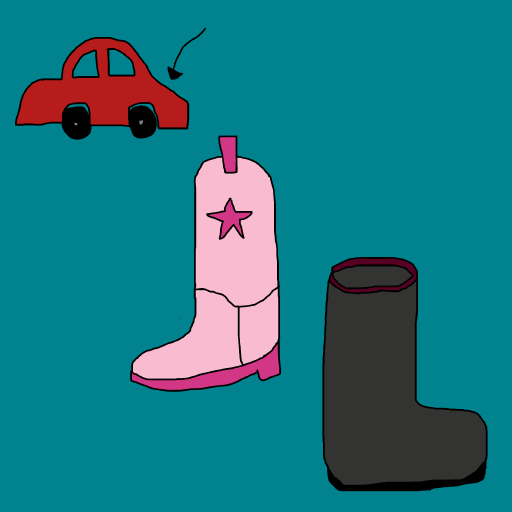 Boots drawing by krissywissy