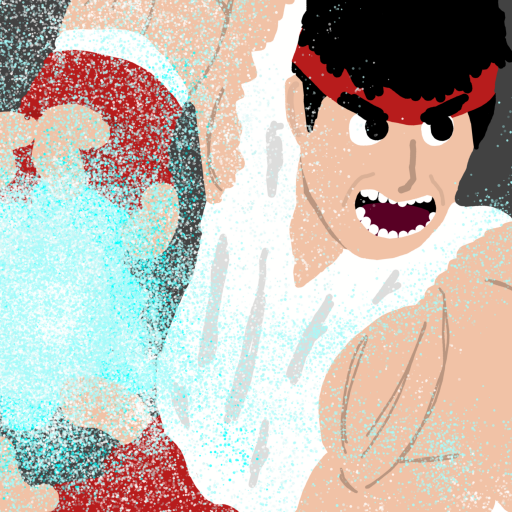 Hadouken drawing by jashezilla