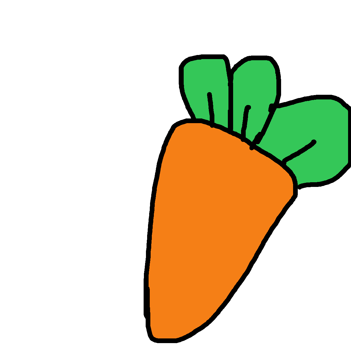 Carrot drawing by mikestam195